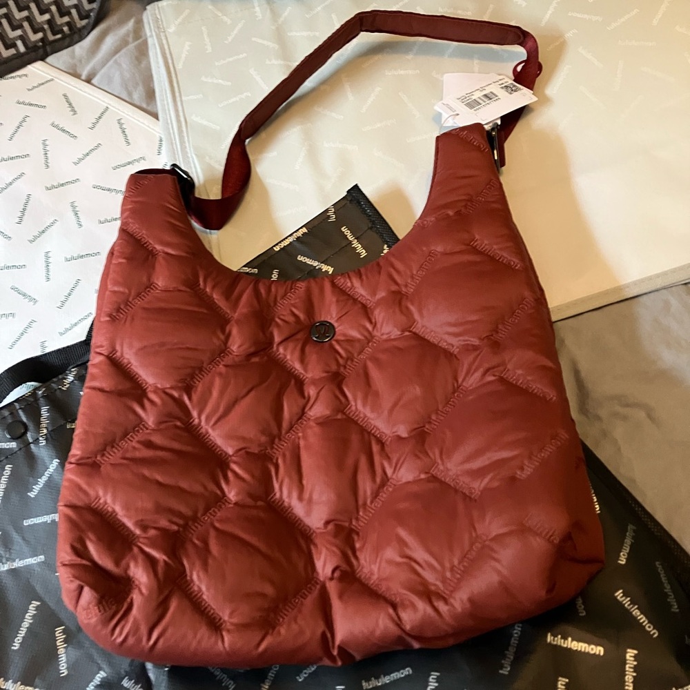NWT Lululemon Quilty Pleasures Shoulder Bag *Mini, 5L, Rockwood
